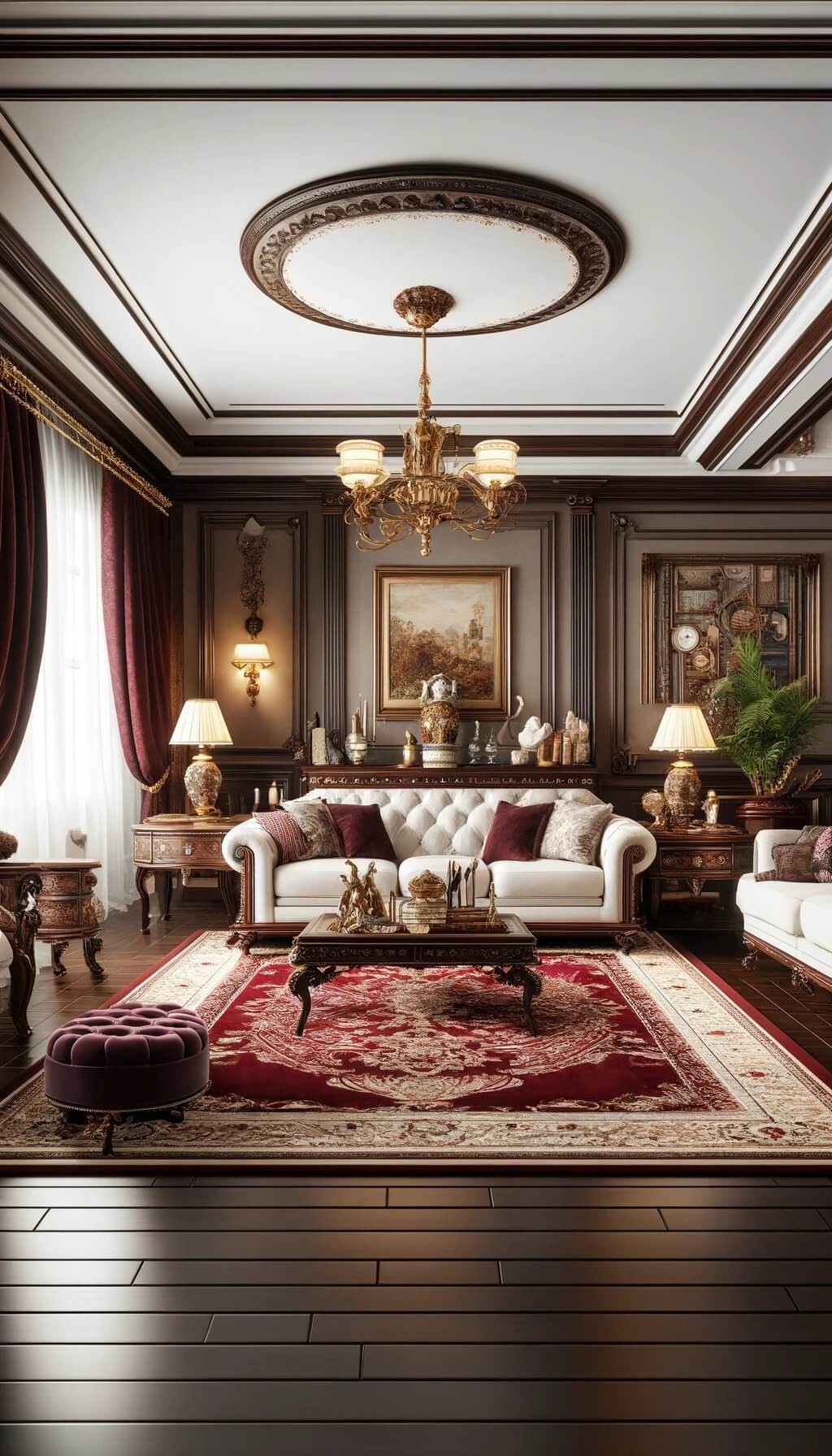 Luxurious and Opulent: Burgundy