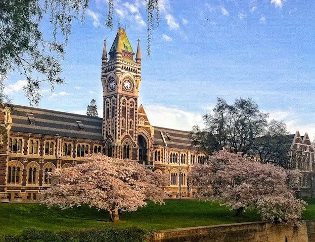 The University of Otago, Dunedin, New Zealand