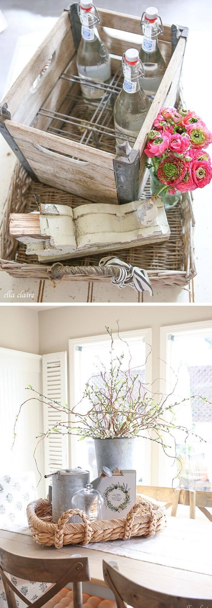 Spring basket