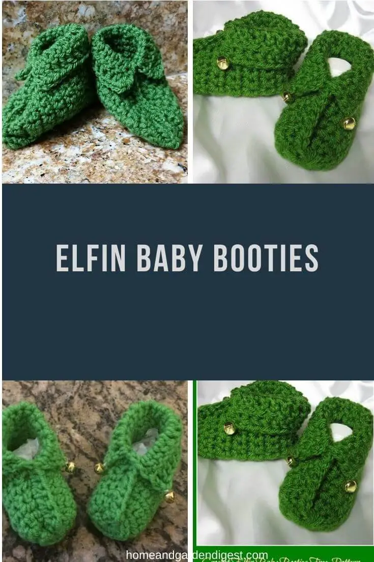 Elfin Baby Booties