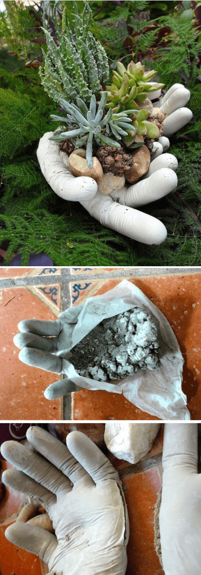 DIY Concrete Hand Planters & Bowls