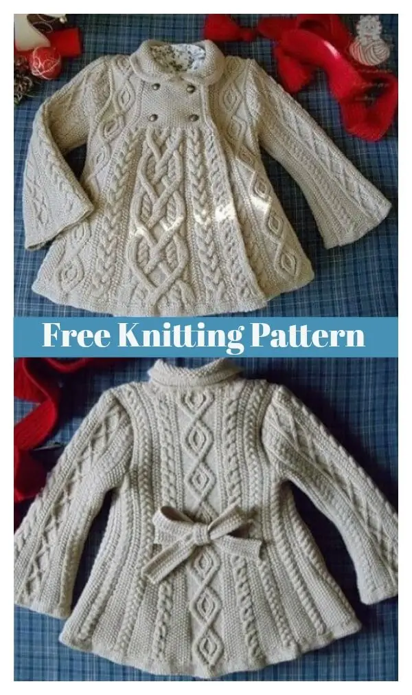 20 Knit Baby Sweater Outwear Free Patterns (With Tutorials)