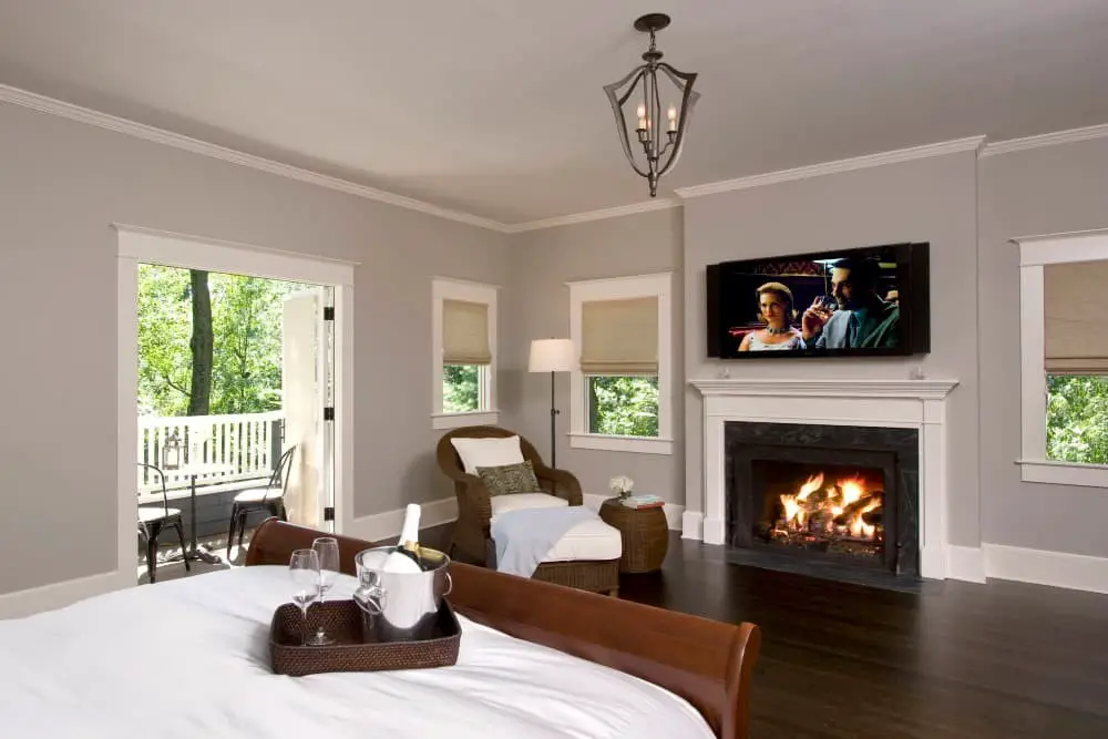 Master bedroom fireplace ideas.