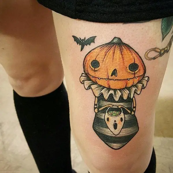 Charming Halloween Tattoos