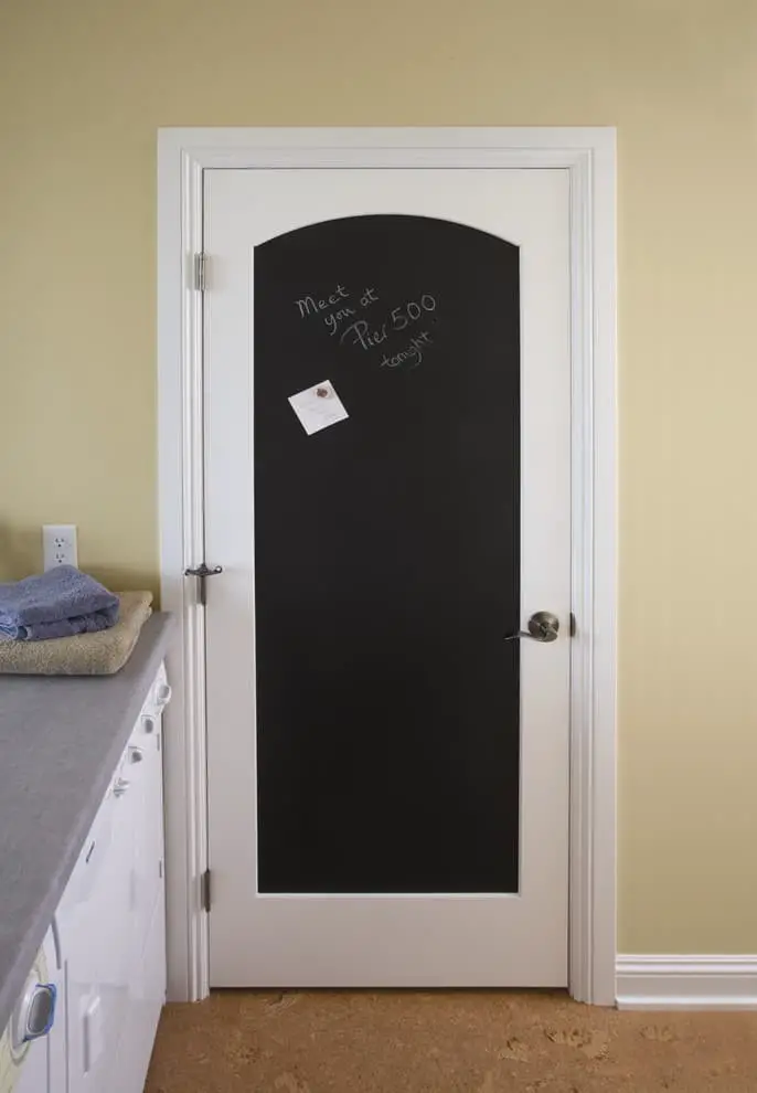 Chalkboard Doors.