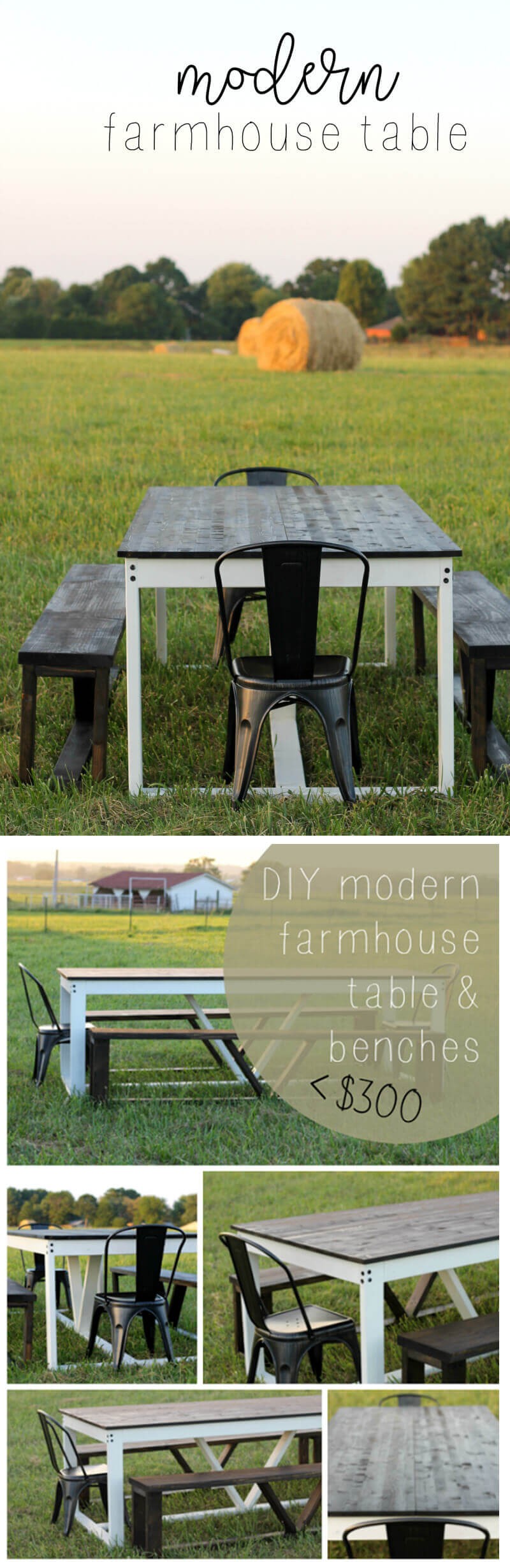 15+ Rustic DIY Farmhouse Table Ideas