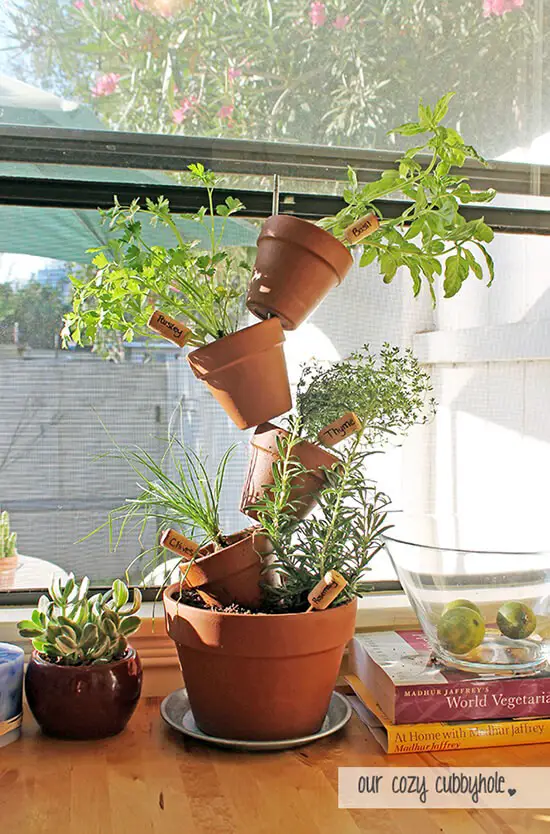 Vertical Herb Garden