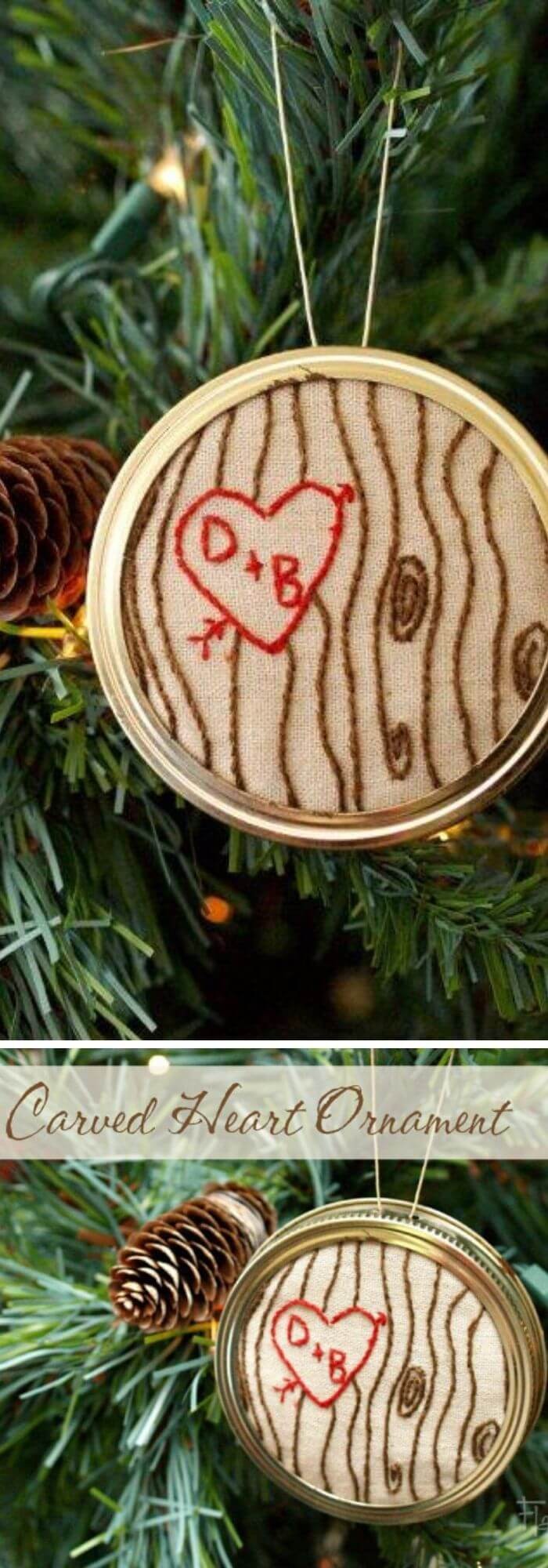 #22. Carved Heart Ornament