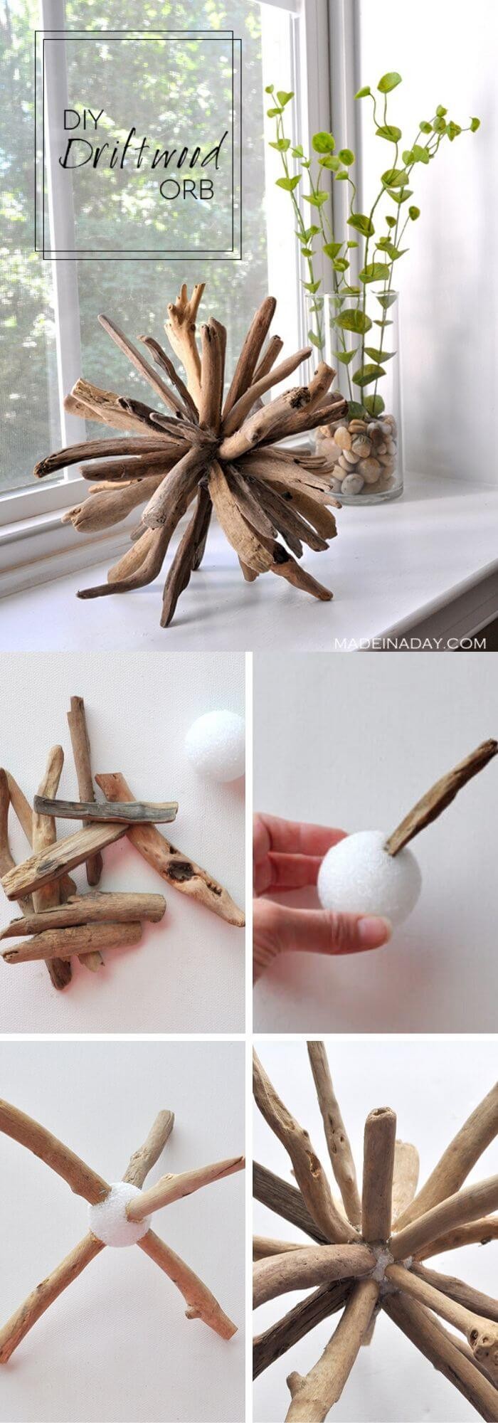 20+ Clever Diy Driftwood Craft Projects