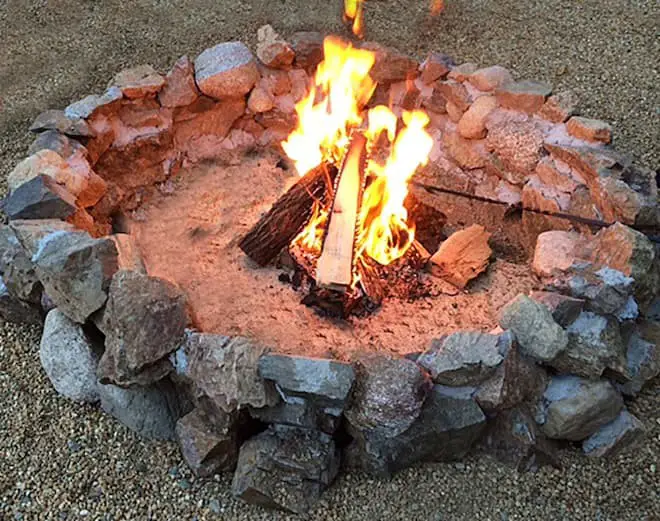 Wood burning fire pit ideas